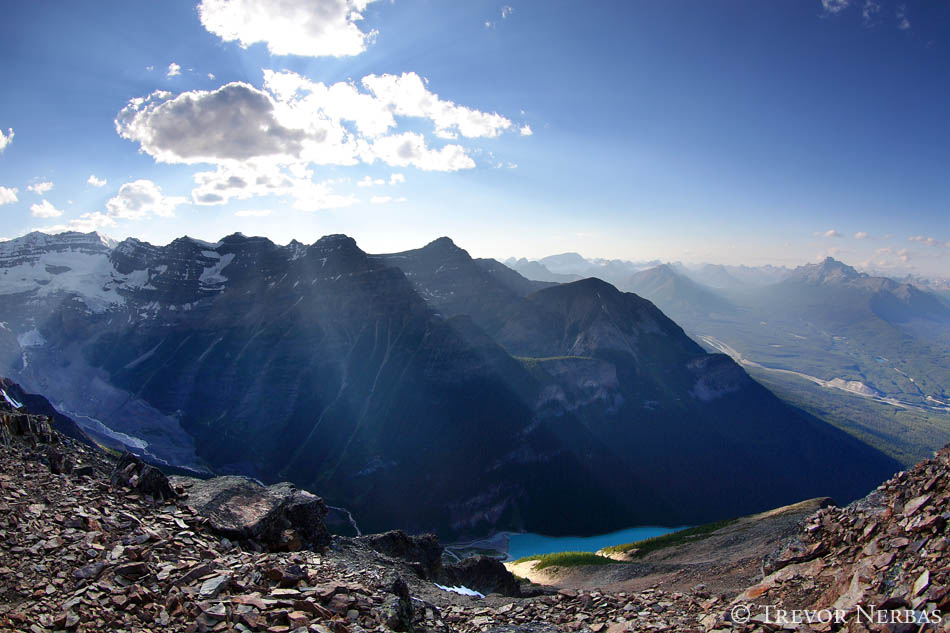 lake louise banff national park canada big beehive little beehive hiking